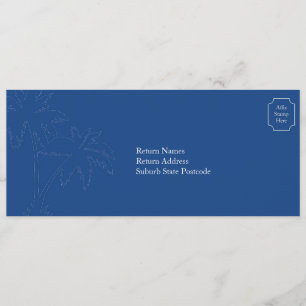 Invitation Passe d'embarquement de Bali Mariage RSVP