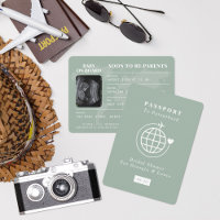 Passeport à la famille Baby shower à thème Voyage