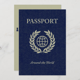 Invitation passeport mondial