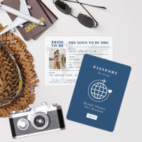 Passeport pour aimer Voyage thème Fête des mariées