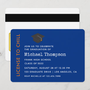 Invitation Passeport VIP pour la fête de remise des diplômes 