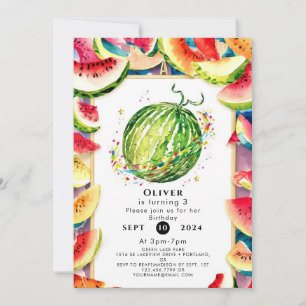 Invitation Pastel Pastel aux couleurs pastel Anniversaire