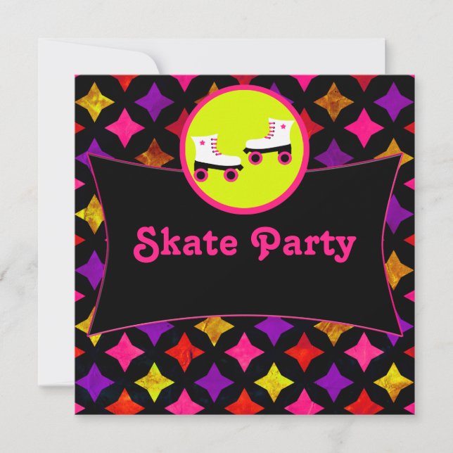 Invitation Patinage (Devant)