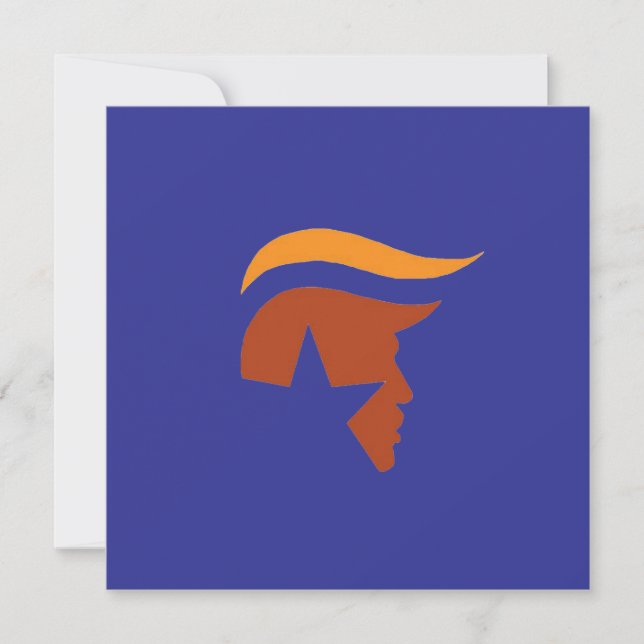 INVITATION - PATRIOTIC PROFILE (Front)