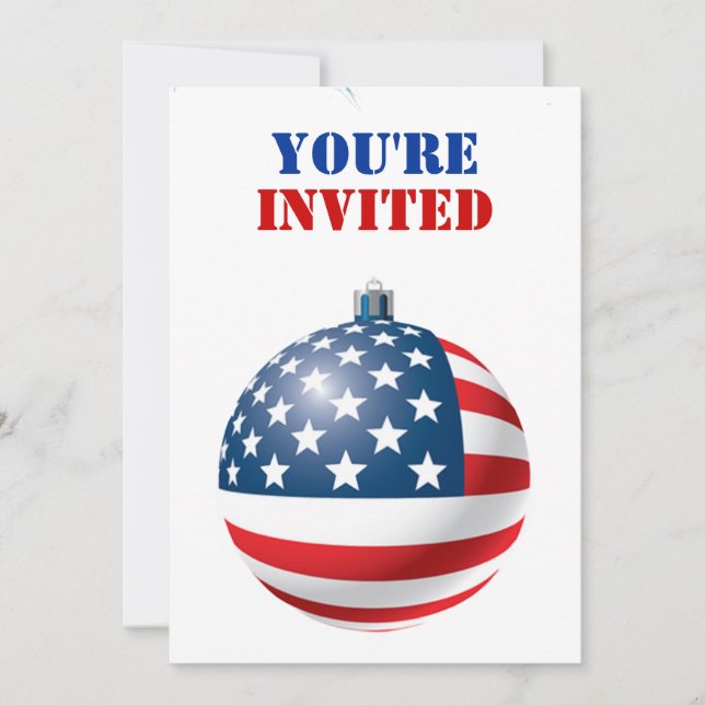 Invitation patriotique (Devant)