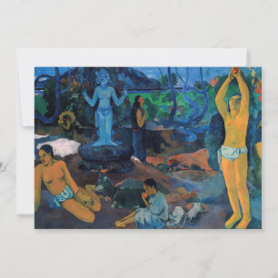 Invitation Paul Gauguin - D'où venons-nous ?