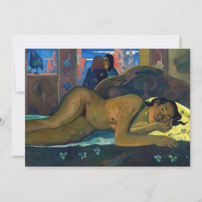 Invitation Paul Gauguin - Nevermore / O Taiti (Devant)