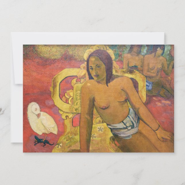 Invitation Paul Gauguin - Vairumati (Devant)
