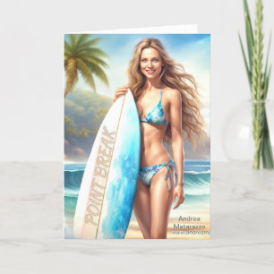 Invitation Pause du point d'action fille