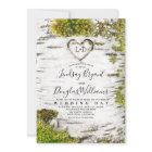 Pays Rustic Birch Tree Bark Mariage de automne