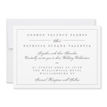 Paysage Calligraphie formelle Mariage élégant