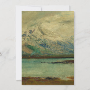 Invitation Paysage de la montagne de Tatra par Ladislav Medny