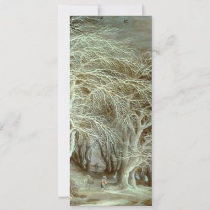 Invitation Paysage d'hiver Gijsbrecht Leytens