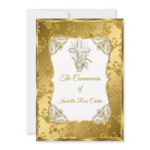 Pearl Gold Croix blanche Sainte communion rose Dam
