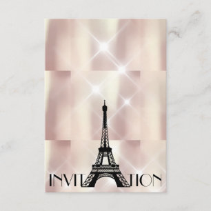 Invitation Pearly Ivory VIP Fête des mariées de Paris personn