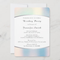 Pearly Opal Silver Rose délicieuse fête d'annivers