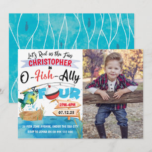 Invitation Pêche 4e anniversaire O-Fish-Ally 4 Photo