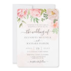 Peine florale rose pâle tout en un Mariage de code