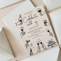 Peinture à main Fiançailles contemporain