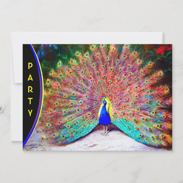 Invitation Peinture de paquetage Vintage (Devant)