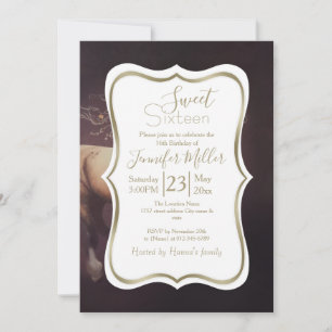 Invitation Peinture Pastel D'Un Cheval De Course