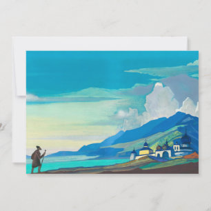 Invitation Pèlerin de la ville radiante par Nicholas Roerich