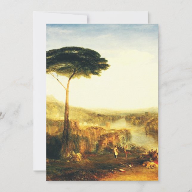 Invitation Pèlerinage de Childe Harold par Joseph Turner (Devant)