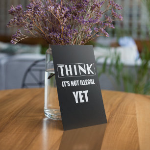 Invitation Pense Que Ce N'Est Pas Encore Illégal