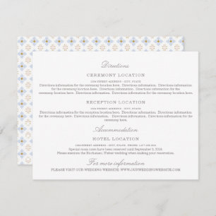 Invitation Peonies modernes Floral Mariage Info Enfermer la c