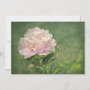 Invitation Peony polyvalente