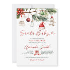 Père Noël Baby Holiday Baby shower de Noël