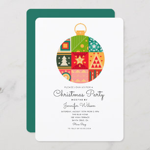Invitation Père Noël Holiday Mignonne Christmas Party Invitat