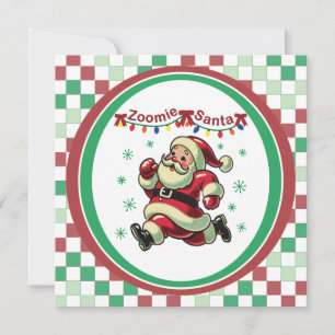 Invitation Père Noël Zoomie Noël