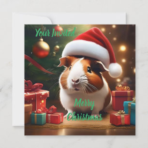 Invitation "Père Noël's Little Helper : The Christmas Guinea 