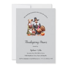 Pères pèlerins personnalisés Thanksgiving