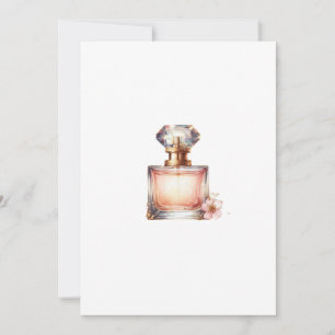 Invitation perfum letter