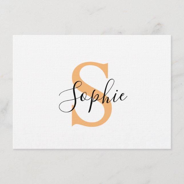 Invitation Personalised Your Name, Custom Name, Birthday Gift (Devant)