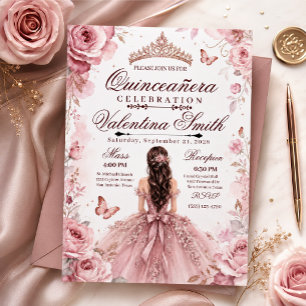 Invitation personnalisable d'anniversaire pour Qui