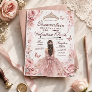 Invitation personnalisable d'anniversaire pour Qui