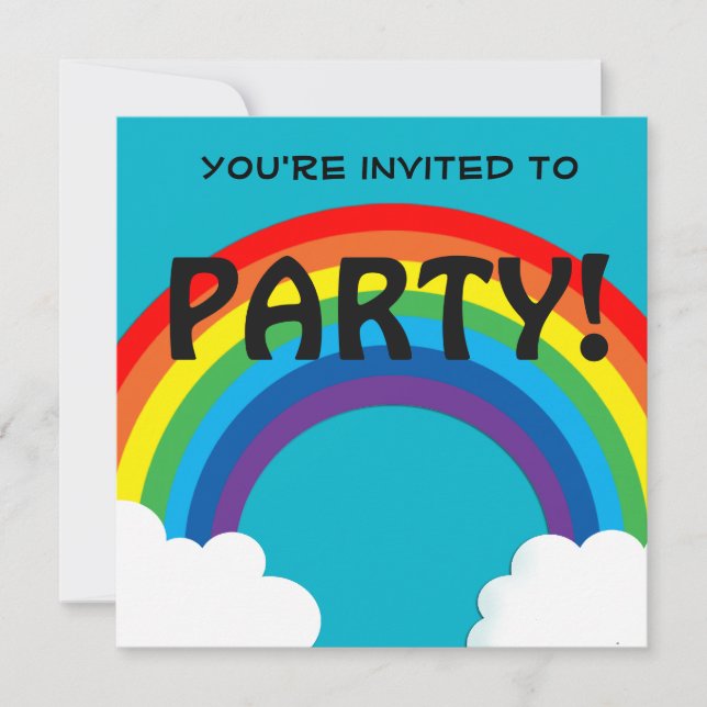 Invitation personnalisable de 18 anniversaires (Devant)