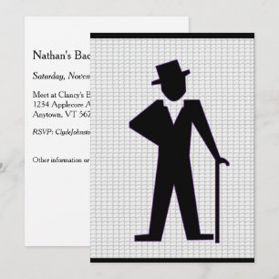 Invitation personnalisable pour enterrement de vie