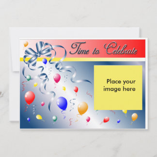 Invitation Personnalisation de la fête d'anniversaire