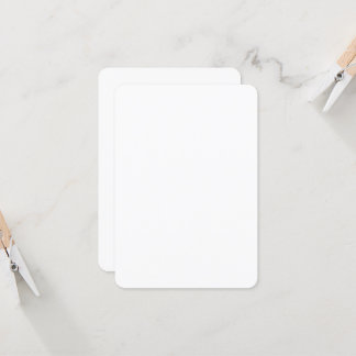 Invitation Personnalisé 8,9 cm x 12,7 cm Finition semi-brilla