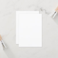 Personnalisé 8,9 cm x 12,7 cm Semi-Brillant | Haut