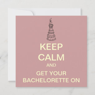 Invitation personnalisé de la partie Bachelorette 