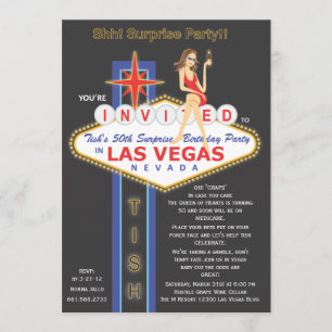 Invitation Personnalisé - Tish 50th