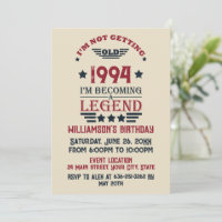Personnalisé Trente vintage 30e anniversaire