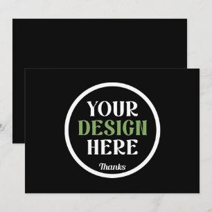 Invitation personnalisé, unique, élégant et minimaliste hersh