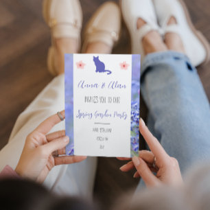 Invitation personnalisée de la fêteuse de fêtes de