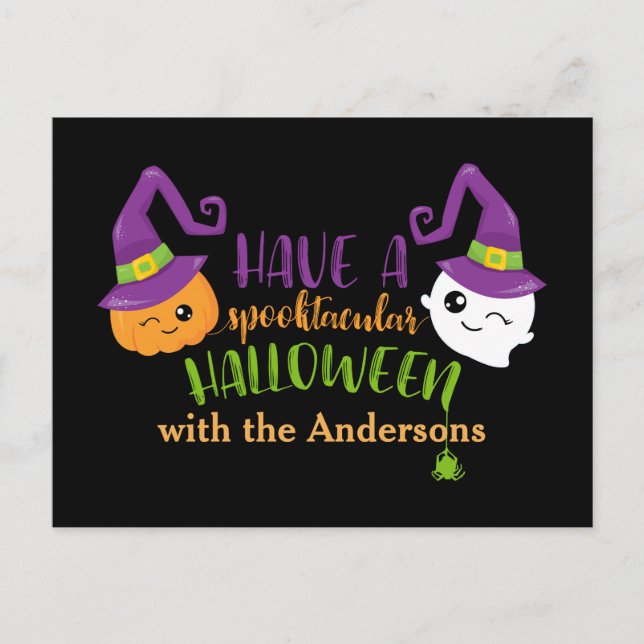 Invitation personnalisée de Spooktacular Halloween (Devant)